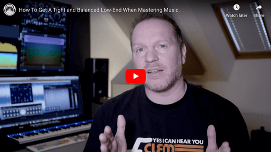 How To Get A Tight and Balanced Low-End When Mastering Music.